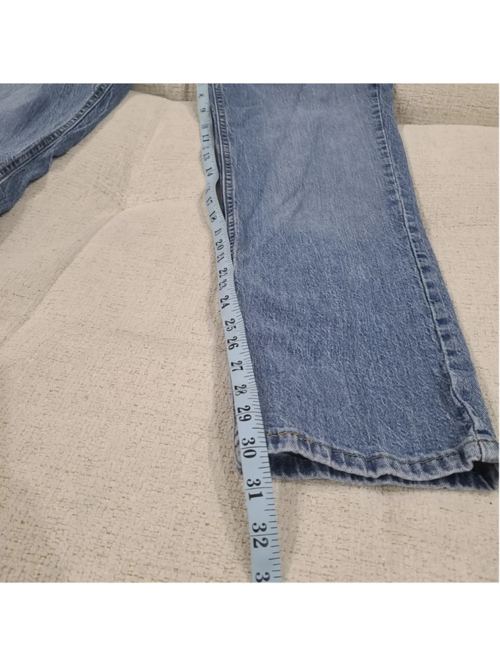 Levis 541 Athletic Taper Fit Jeans Mens 34x30 Blue Medium Wash Stretch Flex